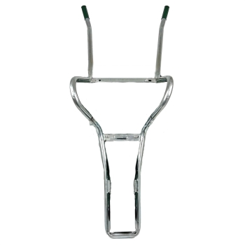 Matrix Ersatzrahmen Rahmen verzinkt Grüne Griffe für Schubkarre 100l  