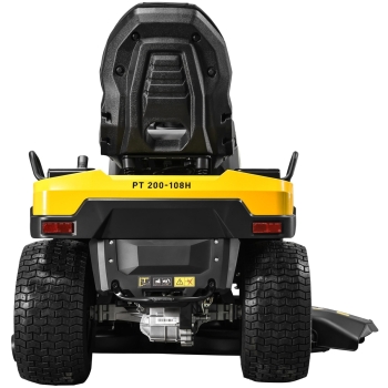 TEXAS PT 200-108H Rasentraktor mit 586 ccm V-Twin und 108 cm Schnittbreite 