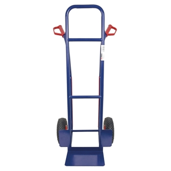 HBH® Sackkarre 200kg Luftreifen TK200LU04, hoher Ramen, blau, Transportkarre  