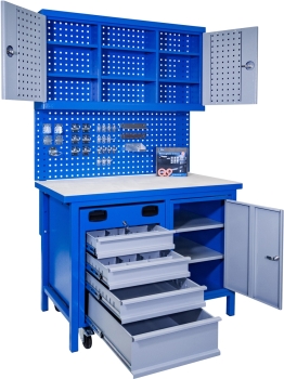 GÜDE Werkbankset 31-teilig Werktisch Werkstattset Werkstatt Ausstattung 