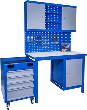 GÜDE Werkbankset 31-teilig Werktisch Werkstattset Werkstatt Ausstattung 