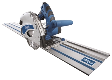 SCHEPPACH PL55 Tauchsäge Tauchkreissäge mit Führungsschiene Handkreissäge 1200W 