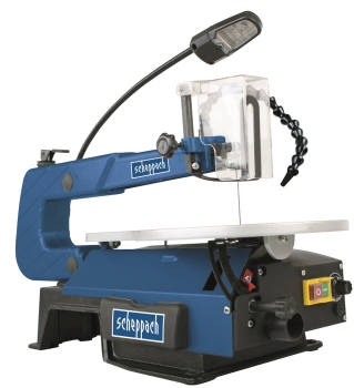 SCHEPPACH Dekupiersäge SD1600V Modellbausäge variable Drehzahl Bebläse LED 120W 