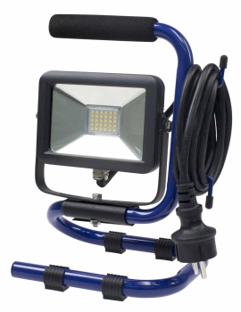 as-Schwabe mobiler Chip-LED-Strahler 10 W, IP 65 Baustrahler, blau *NEU* 