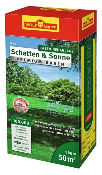 WOLF-GARTEN Premium-Rasen »Schatten & Sonne«LP50 ***NEU*** 