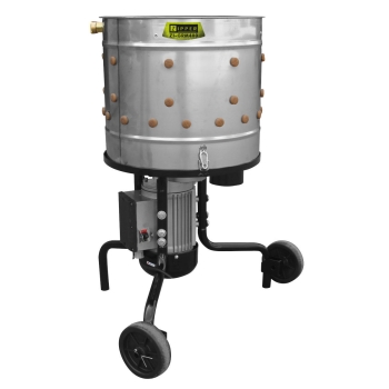 ZIPPER Geflügelrupfmaschine Nassrupfmaschine ZI-GRM400  Wasseranschluss fahrbar 