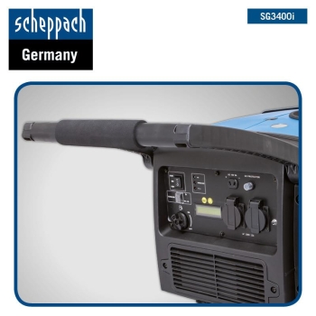 SCHEPPACH SG3400i Inverter Stromerzeuger Notstromaggregat Generator Benzin 5,1PS 