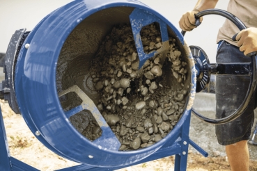 SCHEPPACH SET Mix 180 L Betonmischer Mörtelmischer inkl Siebtrommel Kompostsieb 