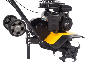 TEXAS Benzin Gartenfräse Motorhacke Bodenhacke Lilli 365TG Set mit Pflug + Räder 