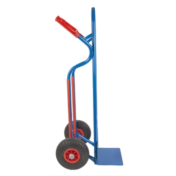 TRESTLES Profi Sackkarre Transportkarre Vollgummi Rad 250kg S04 blau *Gebraucht* 