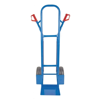 TRESTLES Profi Sackkarre Transportkarre Vollgummi Rad 250kg S04 blau *Gebraucht* 