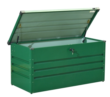 ZIPPER ZI-GAB132GR Aufbewahrungsbox Futterbox Gartenbox 130cm Breite 80kg grün 