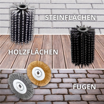 GÜDE Multi Brush GUB 500 Universalbürste Fugenbürste Fugenreiniger *2.WAHL* 