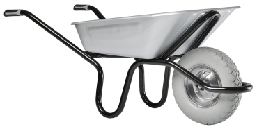 HAEMMERLIN Profi Bauschubkarre Schubkarre Aktiv Excellium Plus 100 PU Rad 250kg 