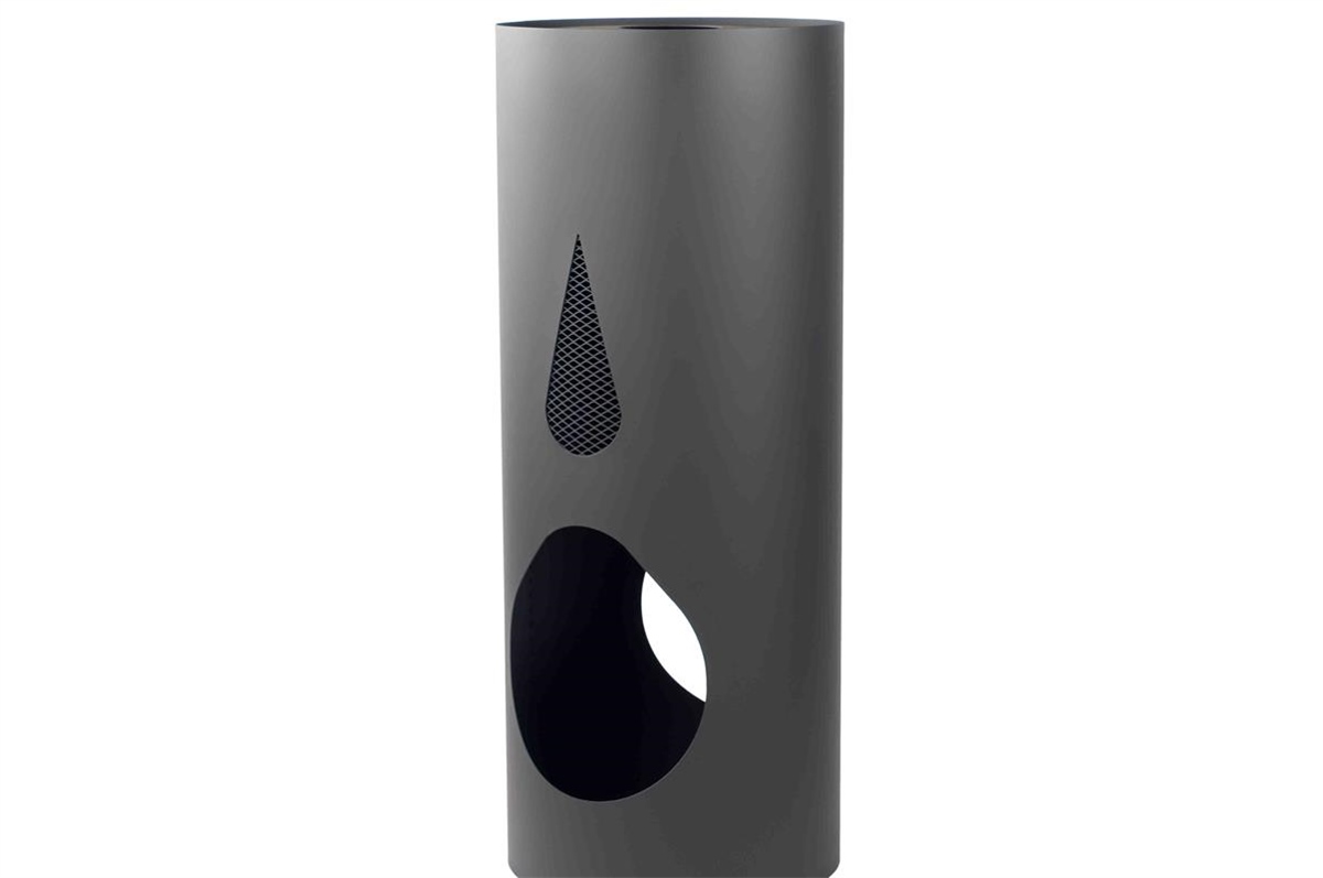 GARDENER 202-1 Gartenkamin Kamin Terrassenofen unlackiert 40 cm ***NEU