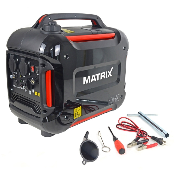 MATRIX Notstromaggregat Inverter Stromerzeuger Benzin leise PG2000i-2 *2.Wahl* 