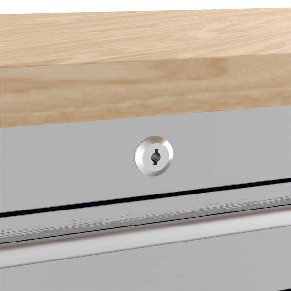 GÜDE Werkstatteinrichtung Werkstattwagen Werkbank Werkzeugschrank GW 10 INOX 