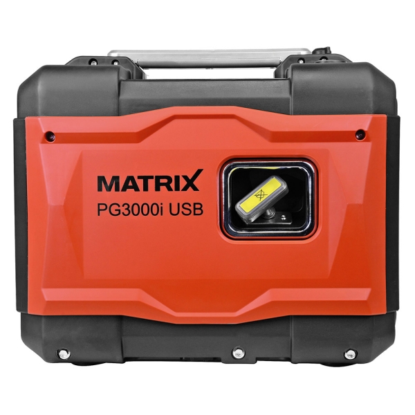 MATRIX Notstromaggregat Stromerzeuger Inverter Benzin 3000W PG3000i-USB *2.Wahl* 