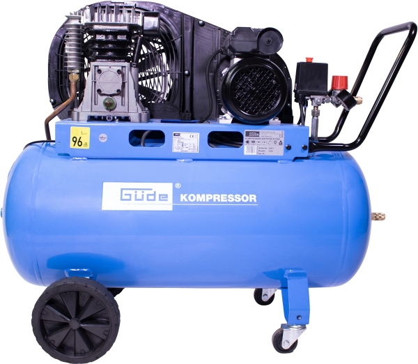 GÜDE Kompressor Druckluftkompressor Luftkompressor 420/10/100 230V 2 Zylinder 