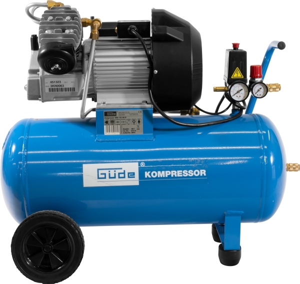 GÜDE Kompressor Druckluftkompressor Luftkompressor 400/10/50 230V mit Zubehör 