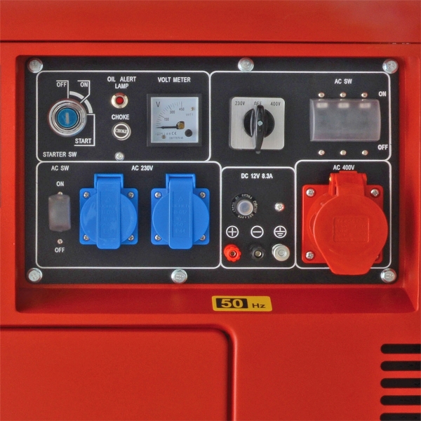 MATRIX Diesel Stromerzeuger Stromgenerator Notstromaggregat PG 6000-D-Silent