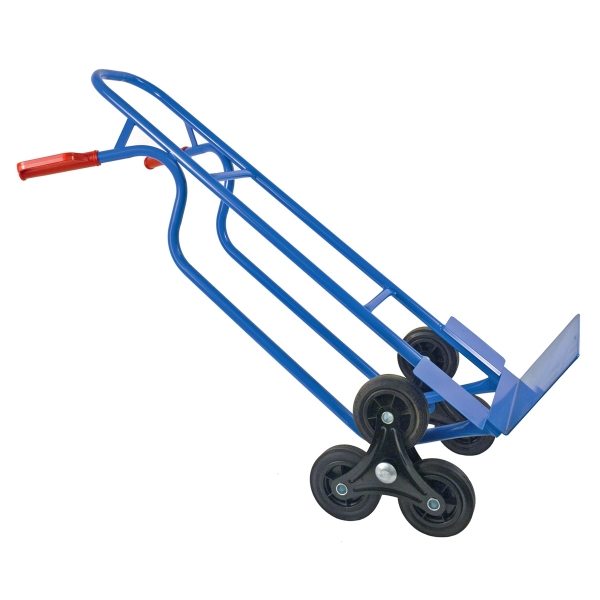 TRESTLES Sackkarre Treppensteiger Stapelkarre 250kg S04HS blau *Gebraucht* 