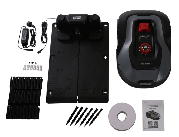 TEXAS RMX600 Mähroboter Rasenroboter Akku Rasenmäher bis 600qm Fläche WiFi App 