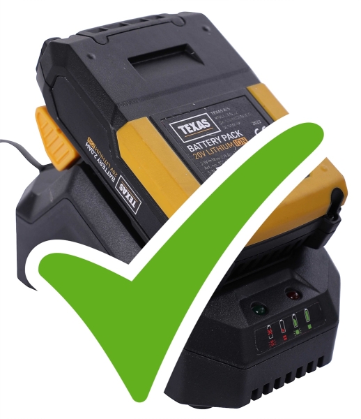 TEXAS HFX2000 Akku Bodenhacke Hacke Gartenfräse 15cm 20V inkl Akku und Ladegerät 
