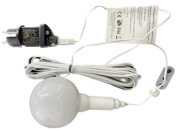 FHS 34023 LED Stern Kunststoff weiß / Ø 1m 