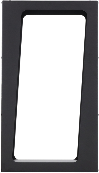 MAGNUS Brennholzregal R159 Schwarz Kaminregal Holzregal Ofenregal Regal 