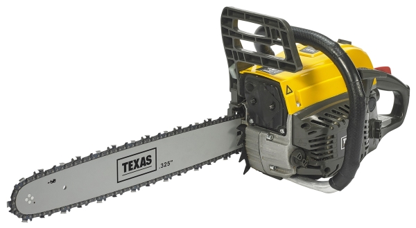 TEXAS TS4518 Kettensäge Benzin Motorsäge 45ccm 45cm Schwert 2,4 PS 2-Takt 