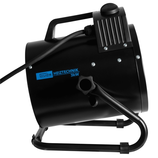 GÜDE Heizlüfter GEH 3000 Heizer 3000 Watt 3 Stufen Lüfter Heizung Thermostat 