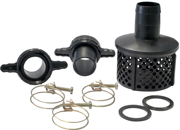 GÜDE Schlauch-Set 4 + 10 Meter mit Grobfilter für Motorpumpe GMP 15.22 