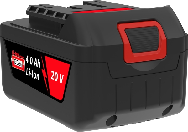 GÜDE Akkupack AP 20-40.1 Li-Ionen Akku 20 V, 4 Ah passend für Akku Rasenmäher 