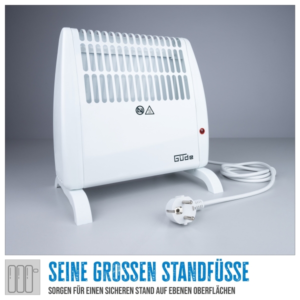 GÜDE Frostwächter GFW 520 Heizlüfter Elektroheizer Heizer Wintergarten 520 Watt 