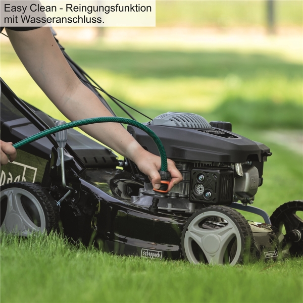 Scheppach Rasenmäher Benzin mit Antrieb 42cm 5in1 3,3PS MS132-42B *2.WAHL* 