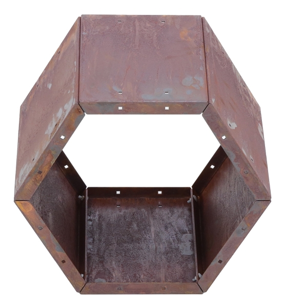 MAGNUS Brennholzregal R162 Rost Kaminregal Holzregal Ofenregal Regal 