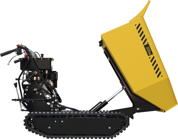 GÜDE Raupendumper GRD 500/R Minidumper 230L 500 kg 5,6 PS Benzin Zahnradgetriebe 
