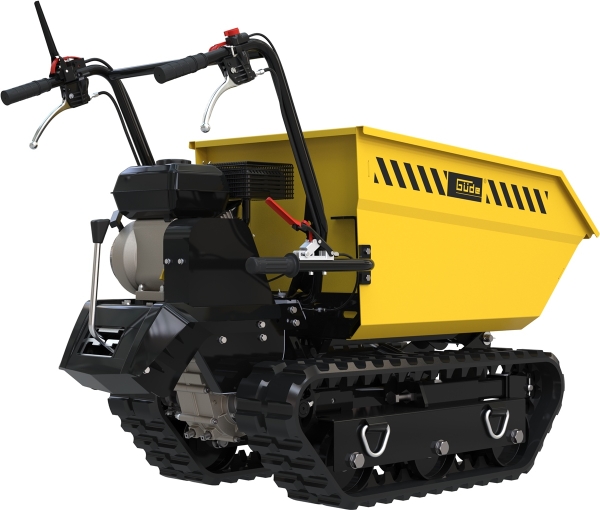 GÜDE Raupendumper GRD 400/R Minidumper 110L 400 kg 5,6 PS Benzin Zahnradgetriebe 