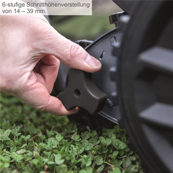 Scheppach SPM400-Pro Spindelmäher Rasenmäher Handrasenmäher 40cm Schnitt leise 