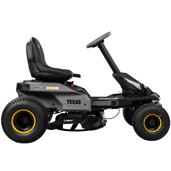 TEXAS Epsilon R7600Li Akku-Rider mit 76 cm Schnittbreite für bis zu 3000 m² 
