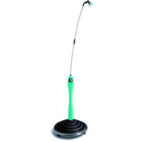 G.F. Gartendusche Sunny style blau Solardusche 140-200 cm Temperatur verstellbar 