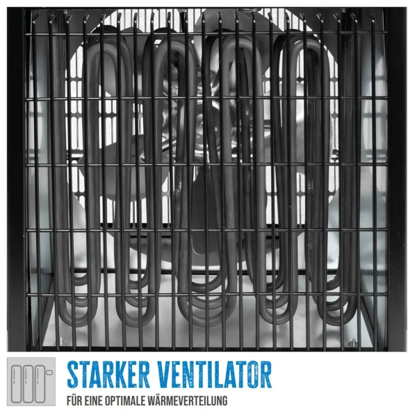 Bauheizer GÜDE GH 15EV 400V 15kW Heizgerät Heizlüfter Elektroheizer Heizgebläse  