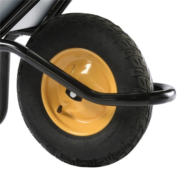 HAEMMERLIN Bauschubkarre Schubkarre Aktiv Excellium Plus 120 Luftrad 120l 250kg 