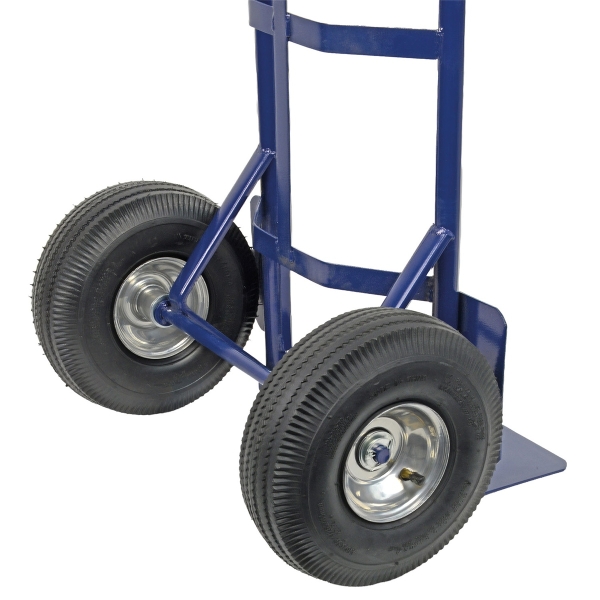 HBH® Sackkarre 200kg Luftreifen Stahlfelge TK200LU01 blau Transportkarre robust 
