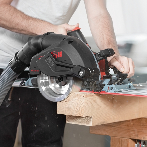 MAFELL Akku Nutfräse NFU 50-18 PURE Fräsmaschine inkl Führungsschiene inkl Box 