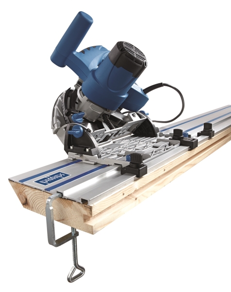 SCHEPPACH PL55 Tauchsäge Tauchkreissäge mit Führungsschiene Handkreissäge 1200W 
