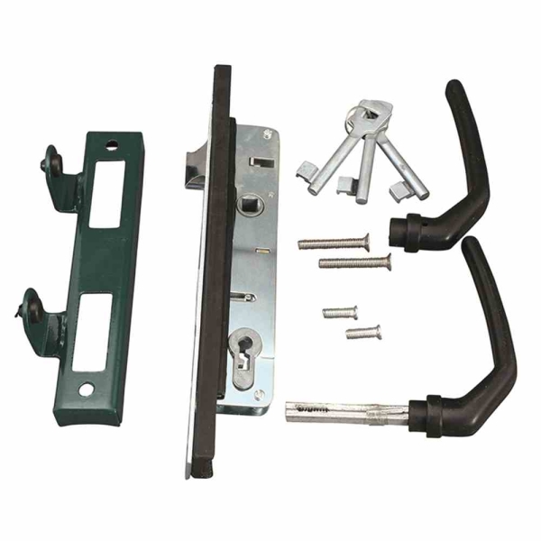 REWWER-TEC 963422 Drückergarnitur + Schloß ***NEU*** 