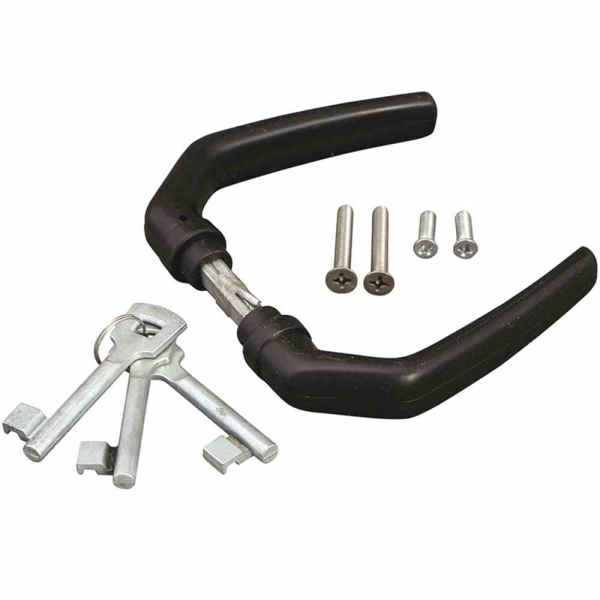 REWWER-TEC 963422 Drückergarnitur + Schloß ***NEU*** 