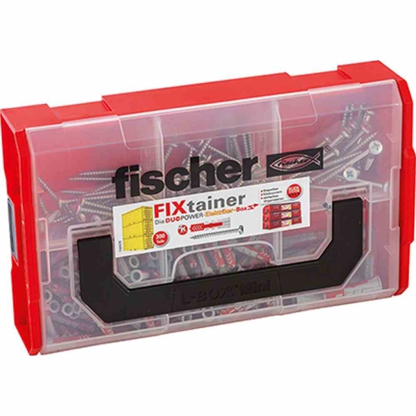 FISCHER 535970 FIXtainer - DUOPOWER Elektriker (300 Teile) ***NEU*** 